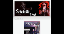 Desktop Screenshot of dergi.sebokolik.com